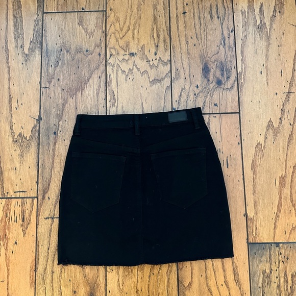 Garage high-rise Jean skirt - Picture 2 of 3